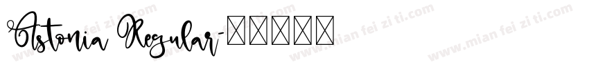 Astonia Regular字体转换
